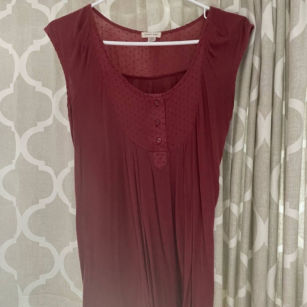 Silence + noise blouse